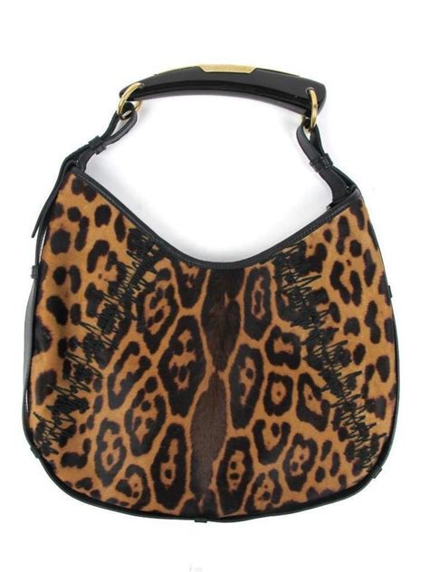 ysl sac epaule|sac pony leopard.